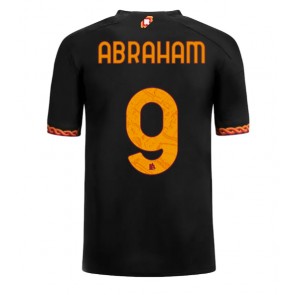 AS Roma Tammy Abraham #9 Tredje trøje 2023-24 Kort ærmer